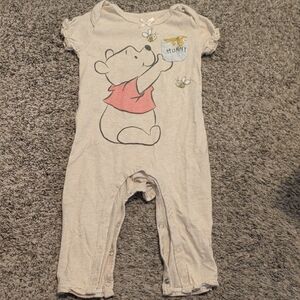 Disney Winnie the Pooh Beige Bodysuit